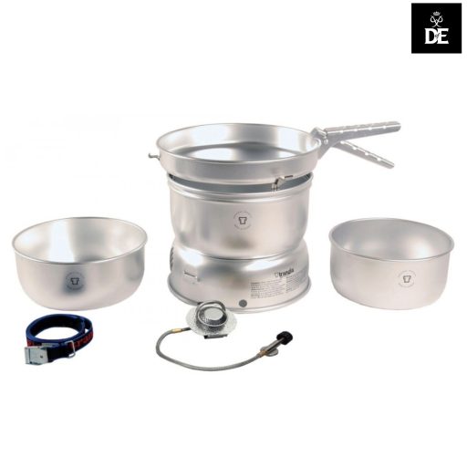 Trangia 25-1 GB Kocher mit Gasbrenner und Pfannen aus Aluminiumlegierung