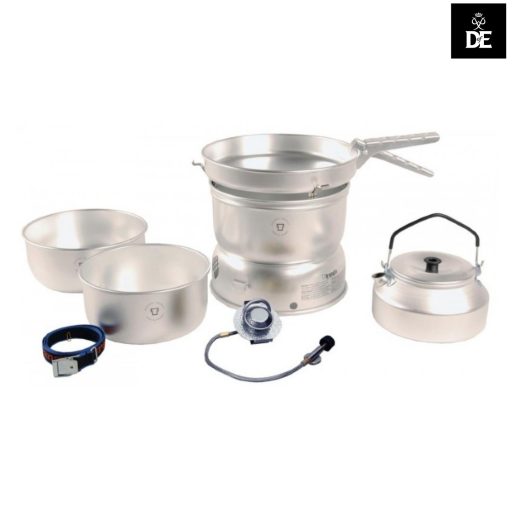 Trangia 25-2 Gb Stove Alloy Pans With Kettle & Gas Burner