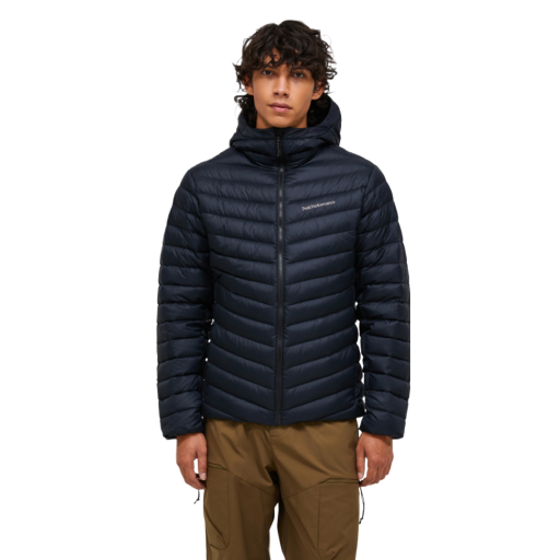 Frost Down-jas met capuchon voor heren